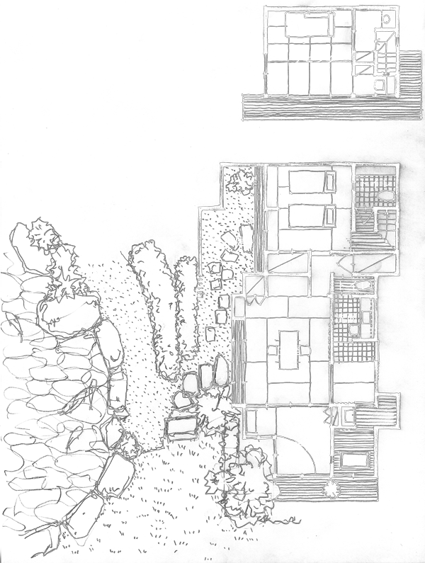 抱月部屋図面