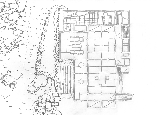 聖山部屋図面